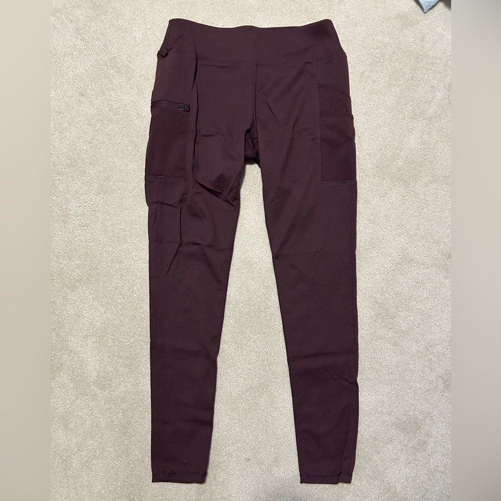 Carhartt Maroon Fitted Leggings